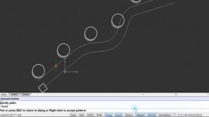 Arrange objects along paths in CorelCAD