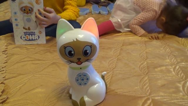 Кошка Соня//Смотрим новую игрушку и дурачимся!!! смотреть онлайн