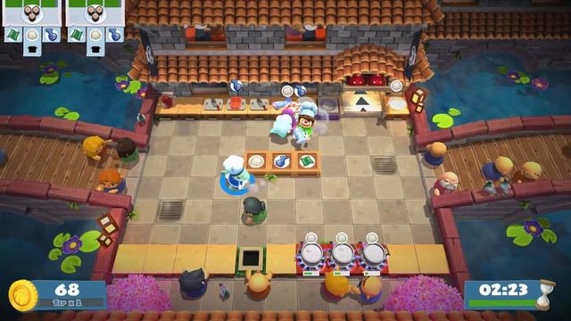 AMATUER CHEF! - Overcooked 2 - Peachless Plays! смотреть онлайн