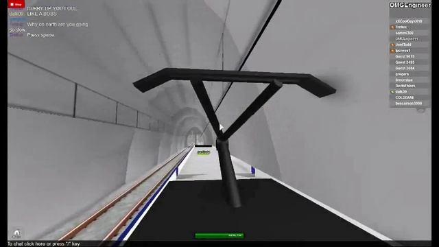 ROBLOX Metro simulator: Train surf смотреть онлайн
