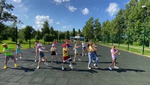 «Танцевальный флешмоб» Давай, Россия!