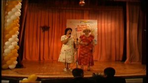 Выпуск 2007. Сценка "Черепаха Тортилла и Буратино". Исполняют Колинская Л.М и Пономаренко Г.Г.