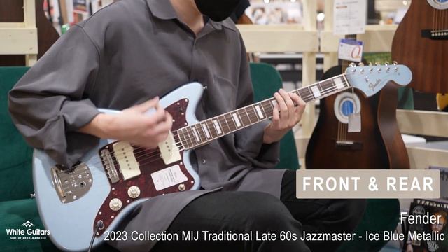 White Guitars - Fender / 2023 Collection MIJ Traditional Late 60s Jazzmaster - Ice Blue Metallic смотреть онлайн