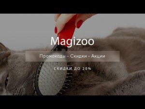 Промокоды Magizoo на скидку - Купоны МагиЗоо