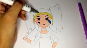 КАК РИСОВАТЬ ХАРЛИ КВИНН ♥ KAWAII Harley Quinn | HOW TO DRAW Harley Quinn