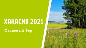 ХАКАСИЯ 2021: выходные в палатках в Сосновом бору на озере Шира.