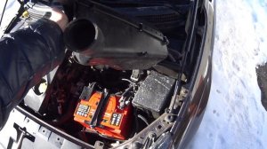 Расплавился Холодный впуск Салман Веста.