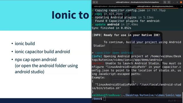 Convert your Ionic project to Android App (generate APK from the Ionic app) смотреть онлайн