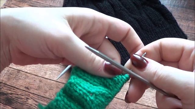 Вяжем вместе. Красивый узор для мужской шапки.(+краткая инструкция по вязанию шапки) смотреть онлайн