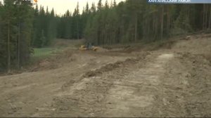 Трасса Умнас в Хангаласском улусе дошла до села Тит-Арыы.