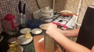 Спагетти с морепродуктами под сливочным соусом.#ДеньРожденияКотаМажора