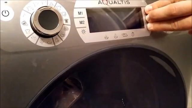 Language change Ariston washing drying machine AQUALTIS AQD1071D 69 смотреть онлайн
