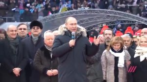 Массовке не заплатили на митинге за Путина. Репортаж из Лужников