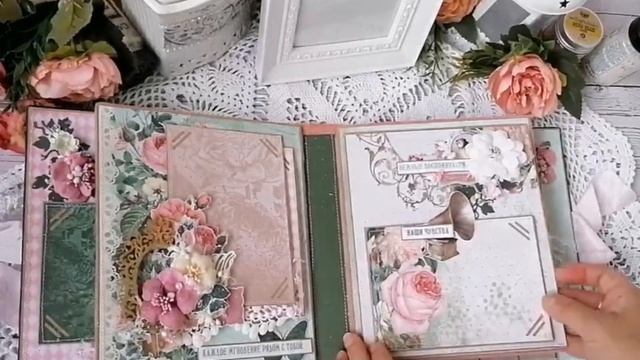 Альбом "С любовью навсегда". Коллекция "Сад герцогини" ScrapMania смотреть онлайн