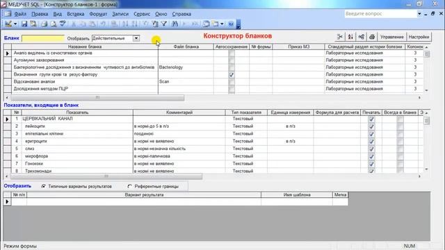 Как работать со специальными формами в программе "МЕДУЧЕТ SQL"? смотреть онлайн