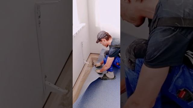 Укладка линолеума в медицинских учреждениях