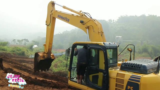 Naik EXCAVATOR  Ride in an Excavator  mengenal excavator  Mengenal alat berat konstruksi