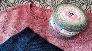 Стоит ли вязать из YarnArt Flowers// Джемпер легко и быстро// Первый видеоопыт)