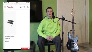 Что влияет на звук бас гитары? Обзор датчиков Fender. Струны бас гитары. Сравнение звукоснимателей.