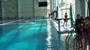 Девочки 26 05 18   прыжки в воду показательные выступления Алигатор