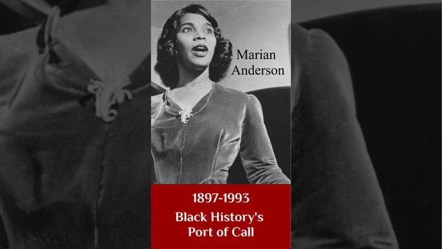 Marian Anderson  BHPOC