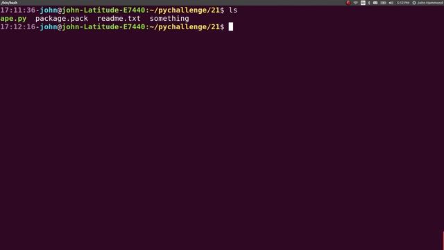 Python Challenge! 21 REVERSE Packaging!