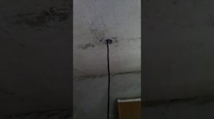 Замена проводки в "Хрущевке" с балками. Проход через балку к светильнику.