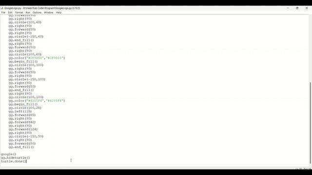 From Code to Art: Build Your Own Google Logo with Python Programming | Hack Hub Coder