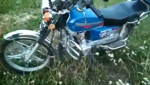 Состояние мопеда Альфа Wels 110 после 13000 км. пробега