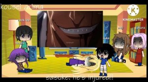 Naruto characters react to Naruto as Kenpachi Zaraki (bleach x Naruto) gacha life/ club