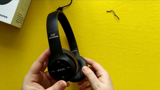 P47 5.0 Bluetooth Kulaküstü Kulaklık Kutu Açılımı Ve İnceleme смотреть онлайн