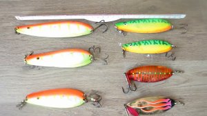 TROLLING. Приманки для ловли троллингом (дорожкой) 2 часть