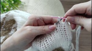 ЗАКРЫТИЕ РЕЗИНКИ 1*1 ИГЛОЙ как закрыть резинку Вязание для начинающих Вязание спицами
