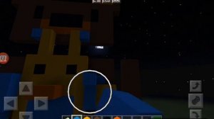 Построил Баарена и Чику в Майнкрафте