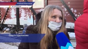 Новогодний поезд Деда Мороза прибыл в Нижний Новгород