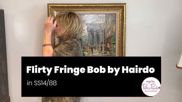 Flirty Fringe Bob by Hairdo in SS14/88 - WigsByPattisPearls.com Review смотреть онлайн