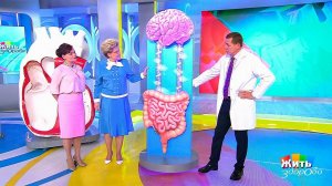 Бактерии в кишечнике. Жить здорово! Фрагмент выпуска от 20.12.2017