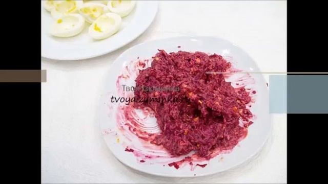 Ленивая селедка под шубой в яйцах - оригинальная закуска на праздник!