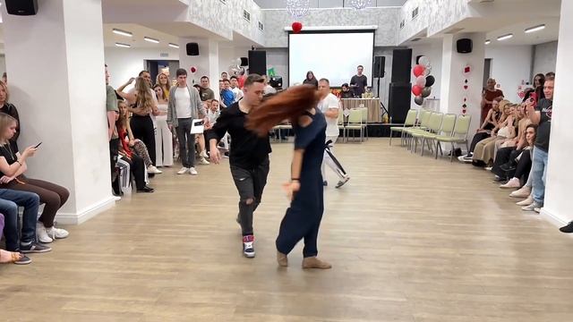 Kirill Pugovkin & Anna Luferenko. 2nd place Novice JnJ. Brazuka Dance Festival 2023 | Zouk Dance