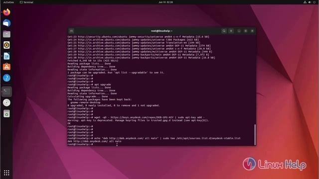 How to install AnyDesk on Ubuntu 22.04 смотреть онлайн