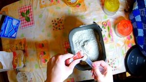 Вкусный хлеб из кукурузно-пшеничной муки в хлебопечке #хлеб