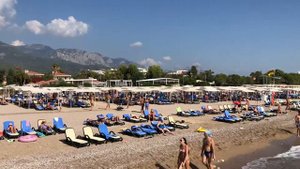 Club Hotel Phaselis Rose 5. Пляж