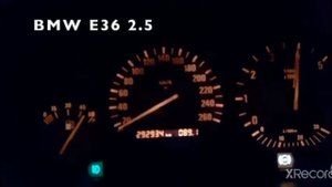 BMW E36 316 318 329 325 330 разгон