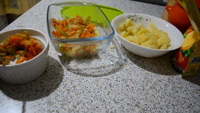 Картофельная запеканка в микроволновке. смотреть онлайн