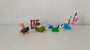 Новые 100% Natoons 2020. Коллекция животных из Киндер Сюрприза. Kinder surprise natoons 2020.