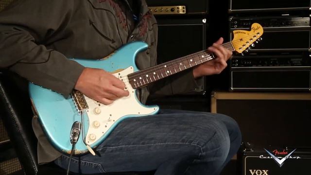Fender Custom Shop 1969 Stratocaster Heavy Relic • SN: R76759 смотреть онлайн