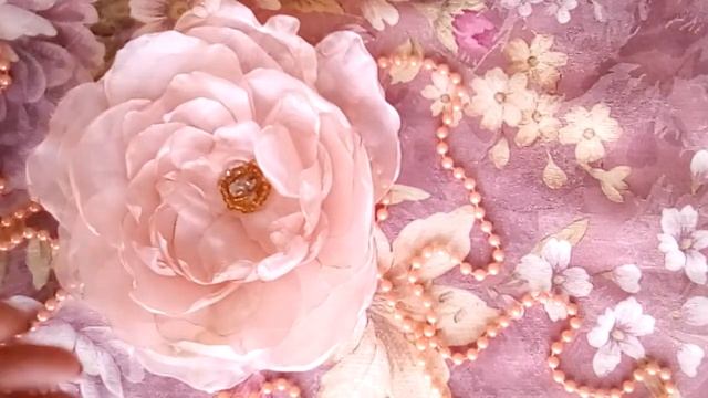 Цветы-брошки своими руками.#брошьизорганзы