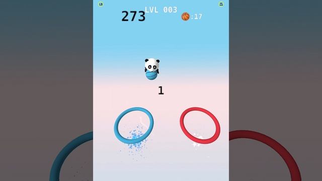 Three Hoops : Flappy and Flipper Dunk Basketball Game (Level 1~4) смотреть онлайн
