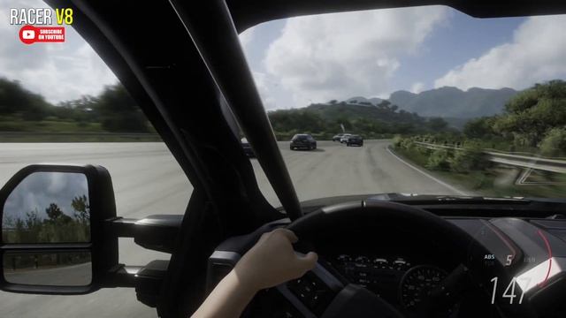 Forza Horizon 5 Ford F-450 Police chase смотреть онлайн