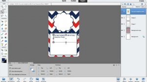 How to make an Invitation using Photoshop Elements 11